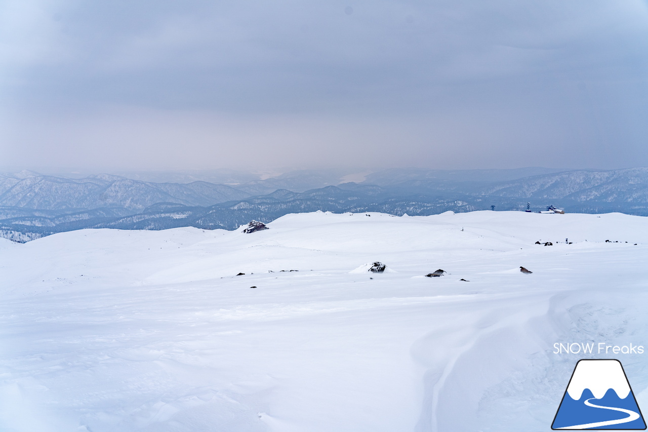 大雪山旭岳ロープウェイ｜パウダーが無くたって、スキーは楽しい！過去最高難度の雪面を思いっきり楽しむ1日(^^)/